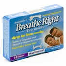 Breathe Right Tiras Transparentes Grandes 10uds