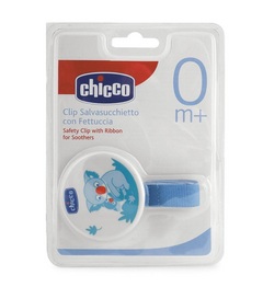 Chicco Clip con Cinta Azul