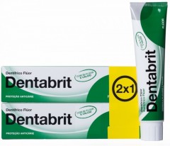 Dentabrit Fluor Pasta Dental 125ml Duplo