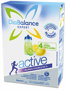 Diabalance Active Bebida energtica sabor lima-limn