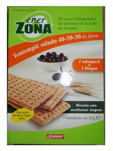 Enerzona Tentempie Salado ACEITUNAS NEGRAS