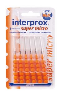Interdental Interprox Super Micro 6uds