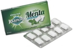 Juanola Chicles de Menta sin Azucar