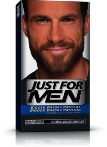 Just For Men Bigote Barba Castao Claro