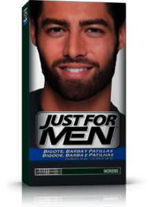 Just For Men Bigote Barba Moreno