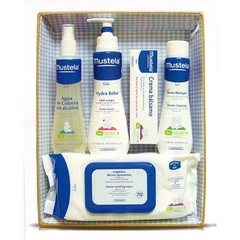 Mustela Canastilla Bebe Azul