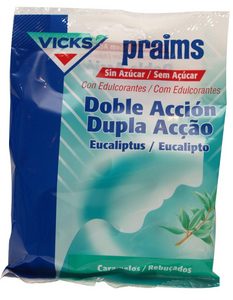 Praims Caramelos Doble Accion Sin Azucar Bolsa