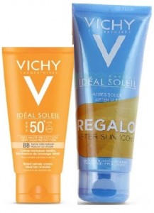 Vichy Ideal Soleil BB Cream SPF50+ con Color 50ml + REGALO AfterSun 100ml