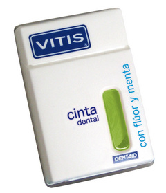 Vitis Cinta Dental Con Fluor y Menta