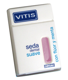 Vitis Seda Dental Suave con Fluor y Menta