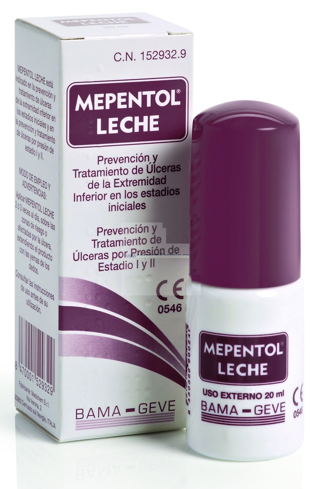 Mepentol Leche: Para qué sirve, Cómo aplicar 